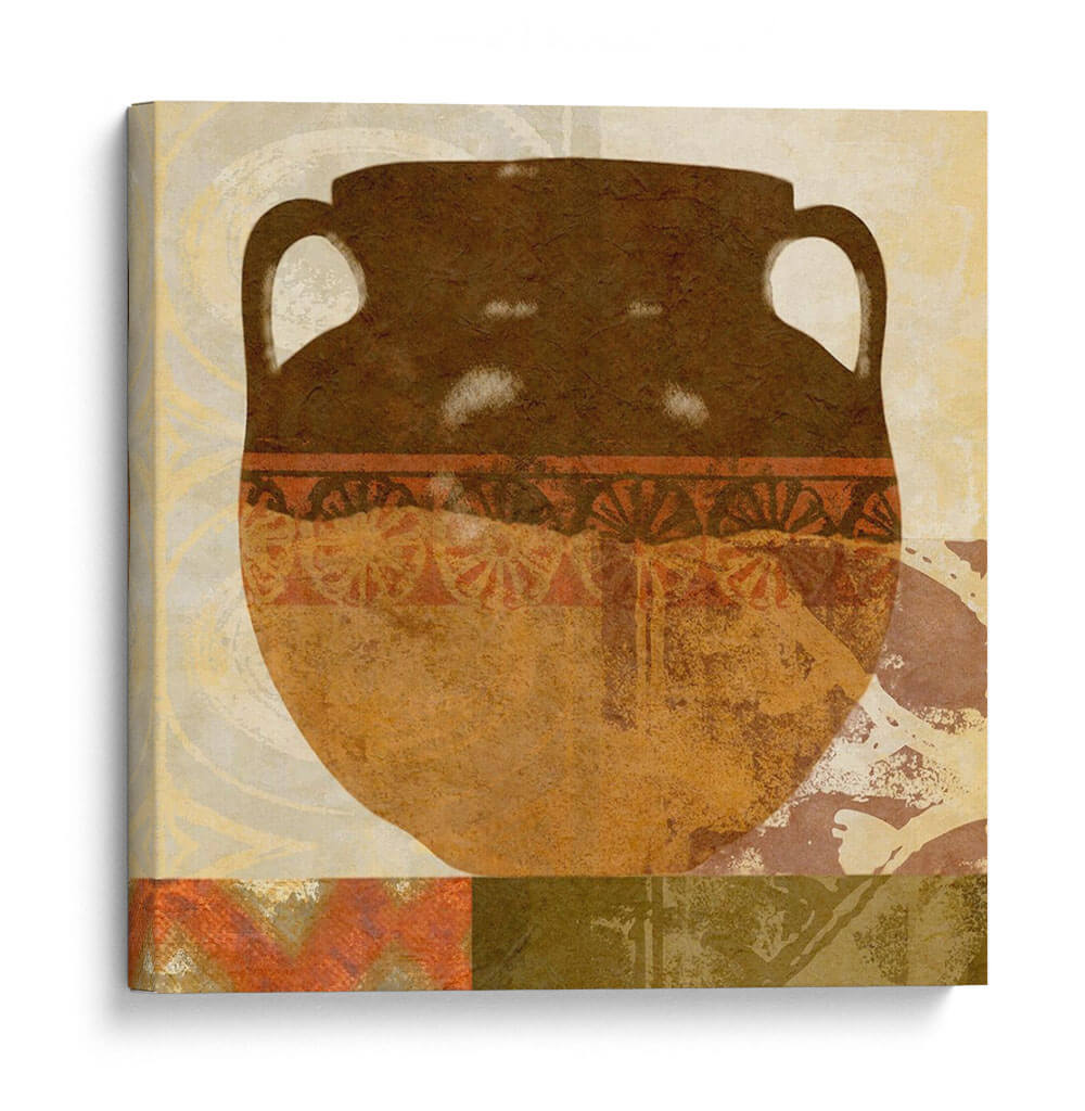 Olla Étnica I - Alonzo Saunders | Cuadro decorativo de Canvas Lab