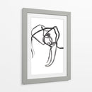 Homer the elephant - Grau Project | Cuadro decorativo de Canvas Lab