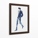 Melancholic man - Grau Project | Cuadro decorativo de Canvas Lab