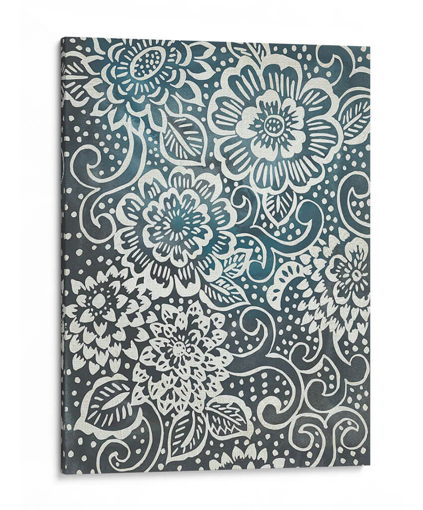 Batik Floral I - Chariklia Zarris | Cuadro decorativo de Canvas Lab
