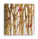 Pájaro Rojo De Navidad I - Studio W | Cuadro decorativo de Canvas Lab