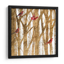 Pájaro Rojo De Navidad I - Studio W | Cuadro decorativo de Canvas Lab