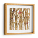 Pájaro Rojo De Navidad I - Studio W | Cuadro decorativo de Canvas Lab