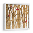 Pájaro Rojo De Navidad I - Studio W | Cuadro decorativo de Canvas Lab