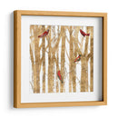 Red Bird Christmas Ii - Studio W | Cuadro decorativo de Canvas Lab