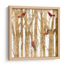 Red Bird Christmas Ii - Studio W | Cuadro decorativo de Canvas Lab