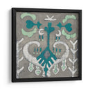 Tapestry Teal I - Chariklia Zarris | Cuadro decorativo de Canvas Lab