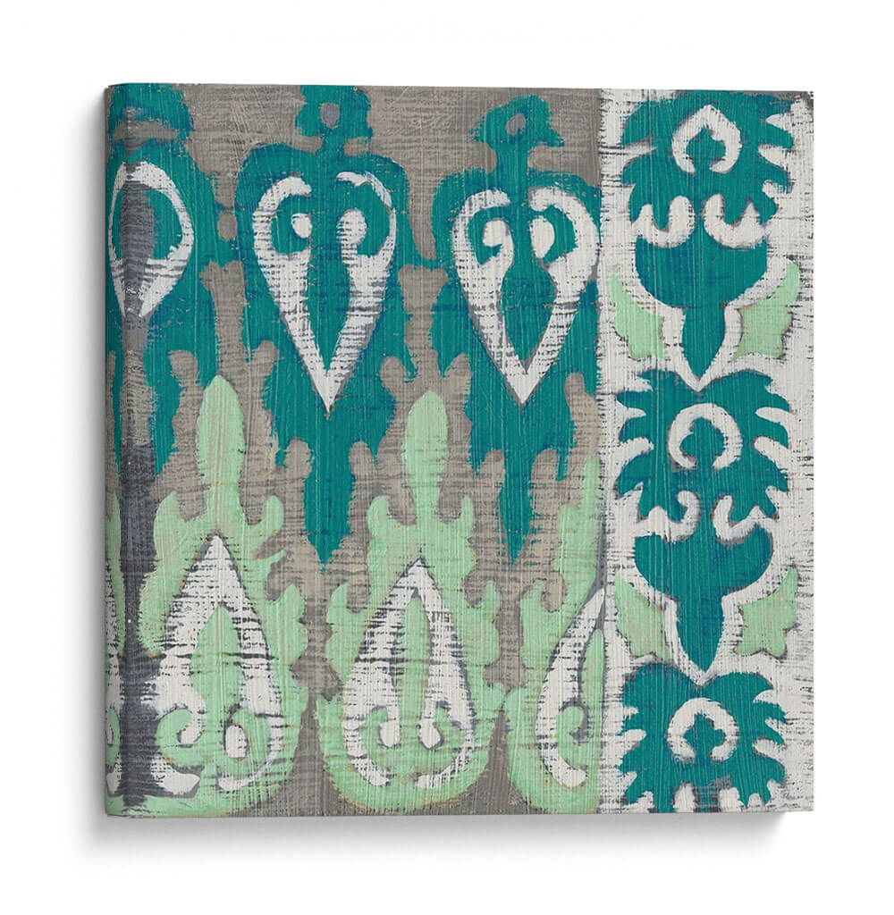 Tapestry Teal Ii - Chariklia Zarris | Cuadro decorativo de Canvas Lab