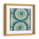Tapestry Teal Iii - Chariklia Zarris | Cuadro decorativo de Canvas Lab
