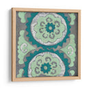 Tapestry Teal Iii - Chariklia Zarris | Cuadro decorativo de Canvas Lab