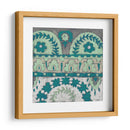 Tapestry Teal Iv - Chariklia Zarris | Cuadro decorativo de Canvas Lab