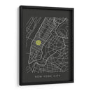 NYC map - Grau Project | Cuadro decorativo de Canvas Lab