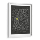 NYC map - Grau Project | Cuadro decorativo de Canvas Lab