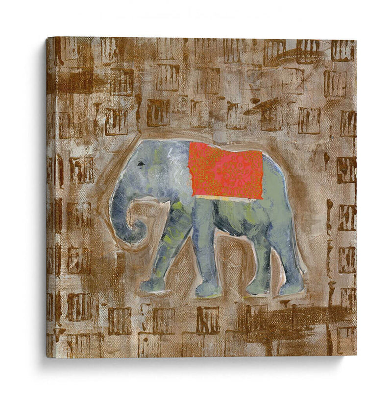 Elefante Global I - Tara Daavettila | Cuadro decorativo de Canvas Lab