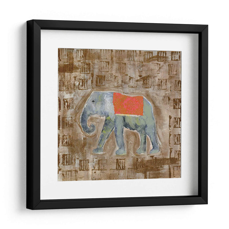 Elefante Global I - Tara Daavettila | Cuadro decorativo de Canvas Lab