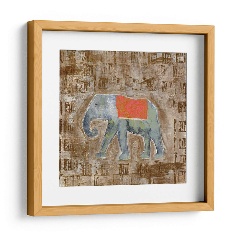 Elefante Global I - Tara Daavettila | Cuadro decorativo de Canvas Lab