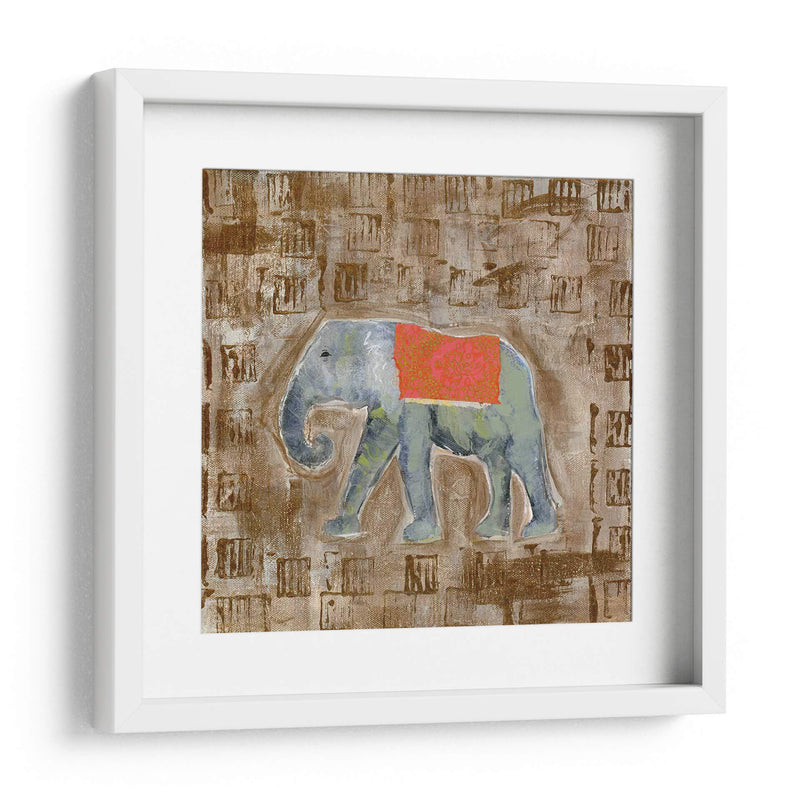 Elefante Global I - Tara Daavettila | Cuadro decorativo de Canvas Lab