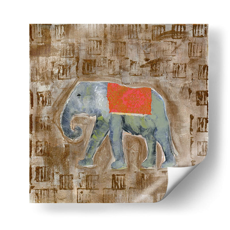 Elefante Global I - Tara Daavettila | Cuadro decorativo de Canvas Lab