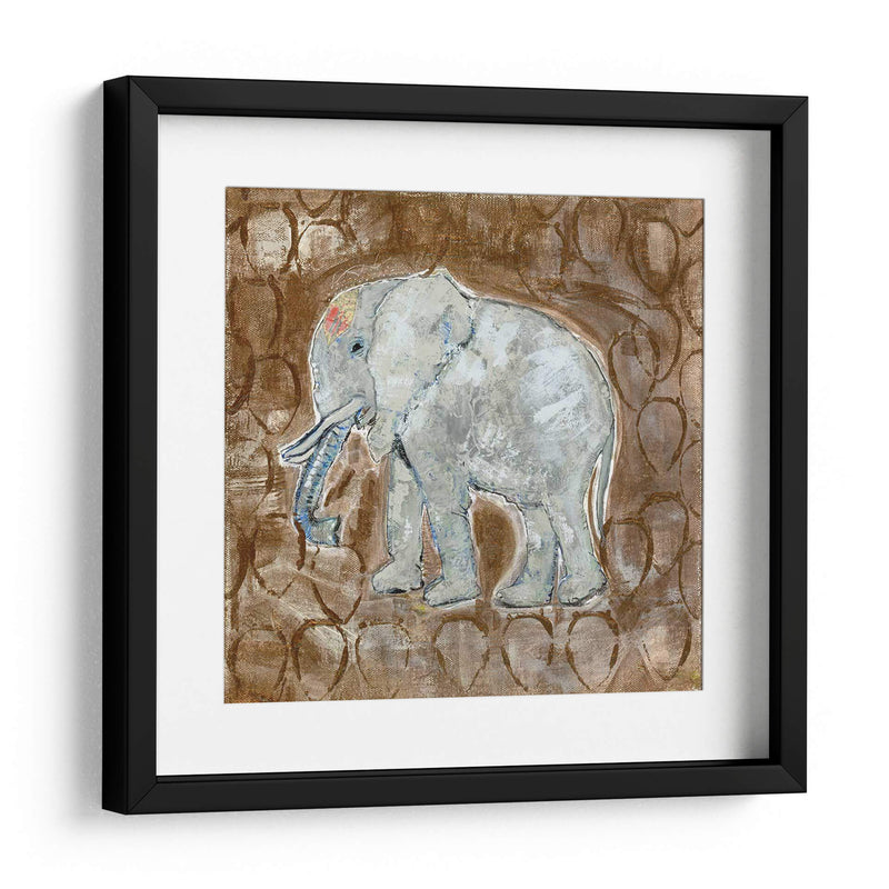 Elefante Global Ii - Tara Daavettila | Cuadro decorativo de Canvas Lab