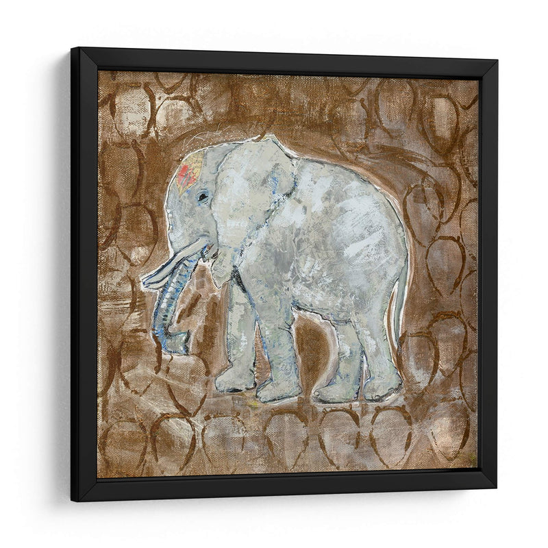 Elefante Global Ii - Tara Daavettila | Cuadro decorativo de Canvas Lab