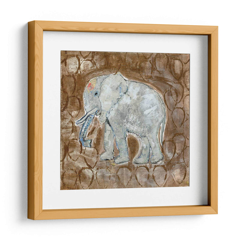 Elefante Global Ii - Tara Daavettila | Cuadro decorativo de Canvas Lab