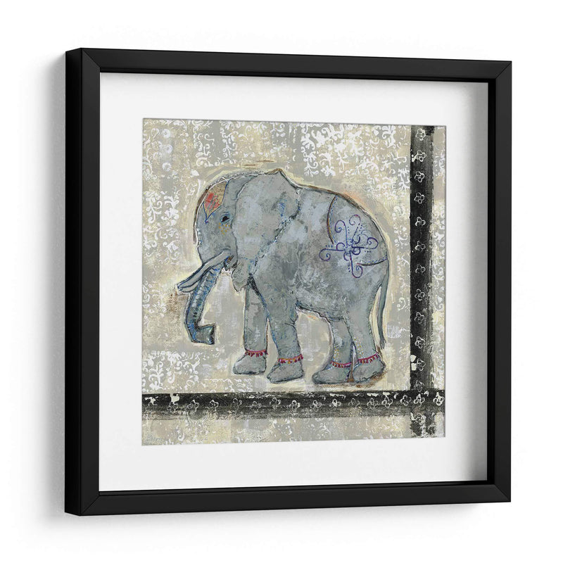 Elefante Global V - Tara Daavettila | Cuadro decorativo de Canvas Lab