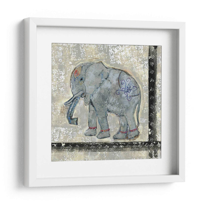 Elefante Global V - Tara Daavettila | Cuadro decorativo de Canvas Lab