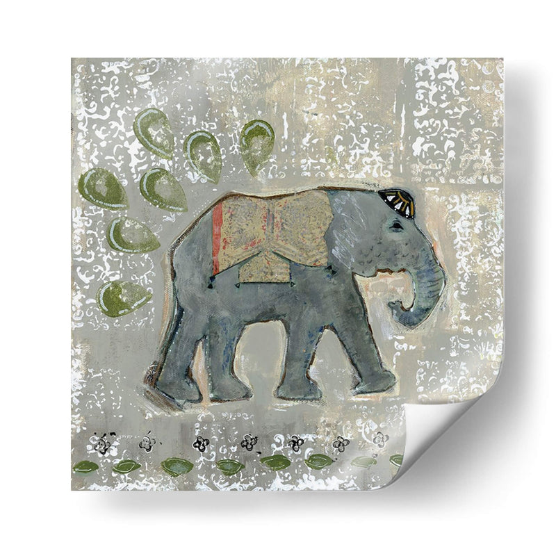 Elefante Global Vi - Tara Daavettila | Cuadro decorativo de Canvas Lab