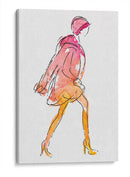 winter girl - Grau Project | Cuadro decorativo de Canvas Lab