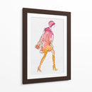 winter girl - Grau Project | Cuadro decorativo de Canvas Lab