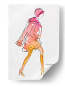 winter girl - Grau Project | Cuadro decorativo de Canvas Lab