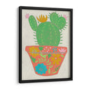Feliz Cactus I - Chariklia Zarris | Cuadro decorativo de Canvas Lab