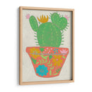 Feliz Cactus I - Chariklia Zarris | Cuadro decorativo de Canvas Lab