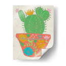 Feliz Cactus I - Chariklia Zarris | Cuadro decorativo de Canvas Lab