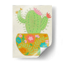 Feliz Cactus Ii - Chariklia Zarris | Cuadro decorativo de Canvas Lab