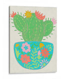 Feliz Cactus Iv - Chariklia Zarris | Cuadro decorativo de Canvas Lab