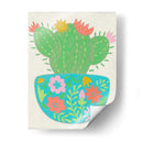 Feliz Cactus Iv - Chariklia Zarris | Cuadro decorativo de Canvas Lab