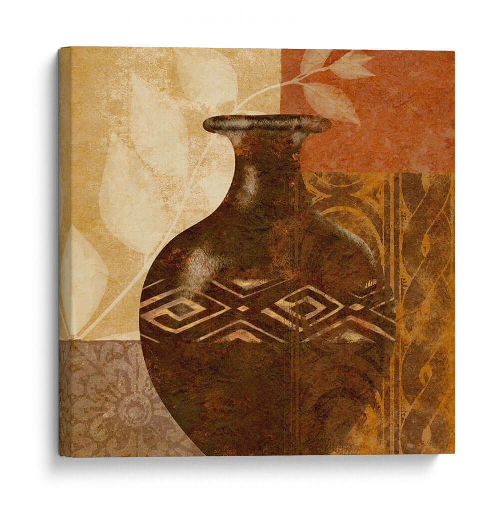 Jarrón Étnico Iii - Alonzo Saunders | Cuadro decorativo de Canvas Lab