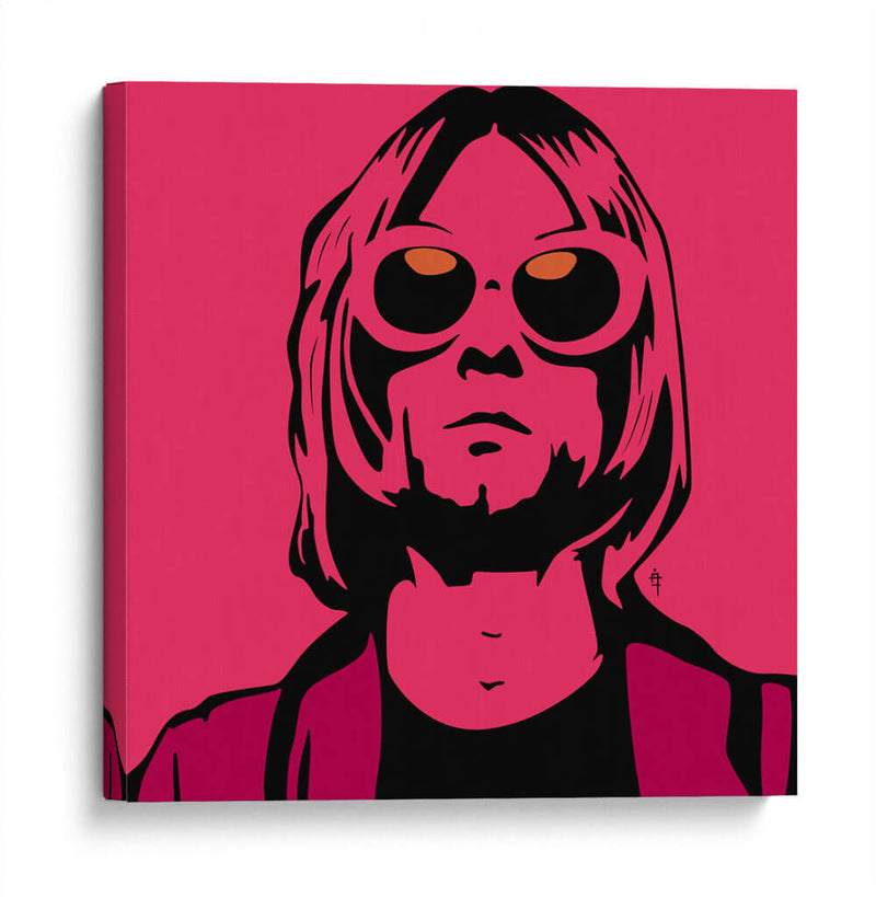 Cobain - David Aste | Cuadro decorativo de Canvas Lab