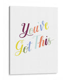 Sé Tú Mismo Ii - Grace Popp | Cuadro decorativo de Canvas Lab