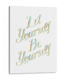 Sé Tú Mismo Iii - Grace Popp | Cuadro decorativo de Canvas Lab