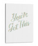 Sé Tú Mismo Iv - Grace Popp | Cuadro decorativo de Canvas Lab