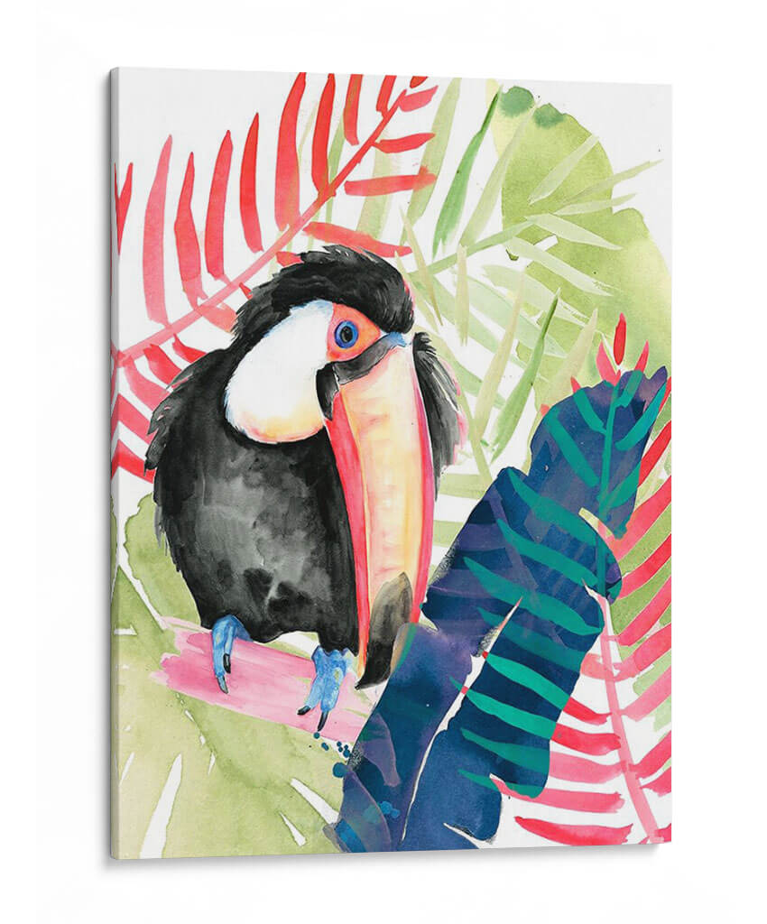 Toucan Palms Ii - Jennifer Paxton Parker | Cuadro decorativo de Canvas Lab