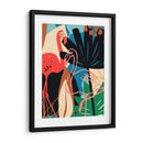 Funky Flamingo I - June Erica Vess | Cuadro decorativo de Canvas Lab
