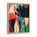 Funky Flamingo I - June Erica Vess | Cuadro decorativo de Canvas Lab