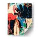 Funky Flamingo I - June Erica Vess | Cuadro decorativo de Canvas Lab