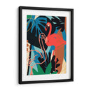 Funky Flamingo Ii - June Erica Vess | Cuadro decorativo de Canvas Lab