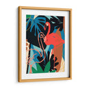 Funky Flamingo Ii - June Erica Vess | Cuadro decorativo de Canvas Lab