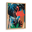 Funky Flamingo Ii - June Erica Vess | Cuadro decorativo de Canvas Lab