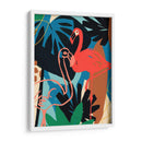 Funky Flamingo Ii - June Erica Vess | Cuadro decorativo de Canvas Lab
